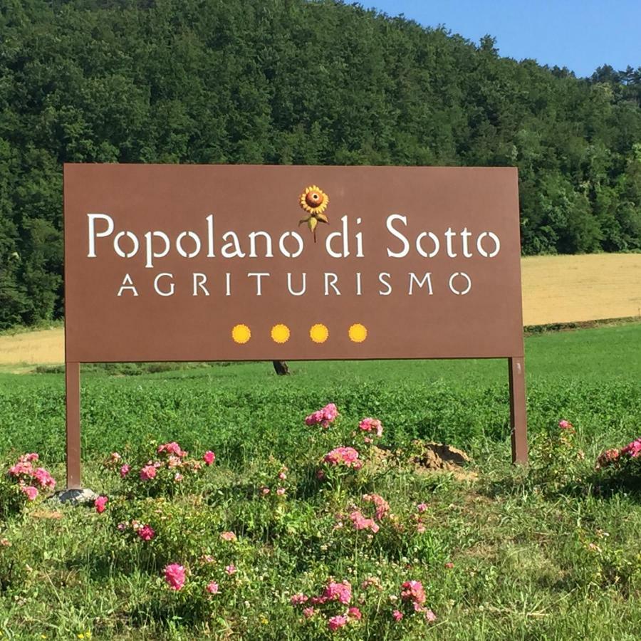 Agriturismo Popolano Di Sotto Marradi Kültér fotó